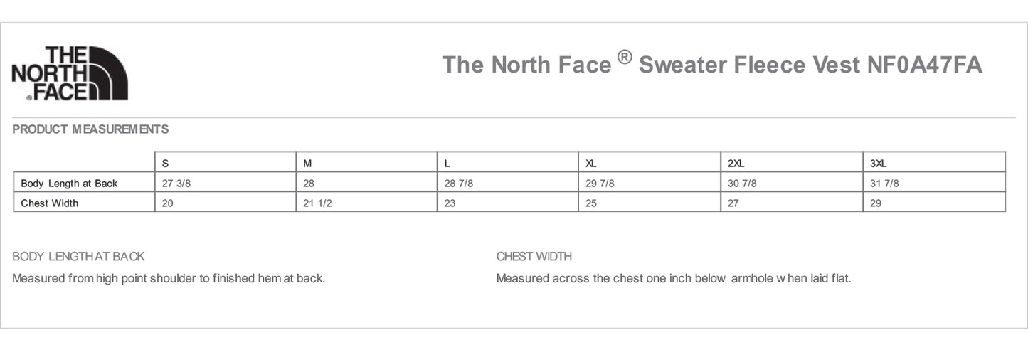 The North Face ® Sweater Fleece Vest NF0A47FA