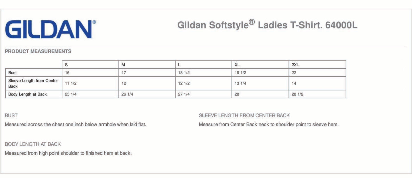 Gildan - Softstyle® Women’s T-Shirt - 64000L